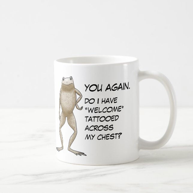 Obadiah Toad You Again Coffee Mug (Right)