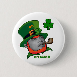 O'Bama '08 6 Cm Round Badge