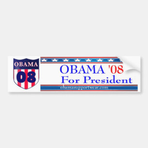 Obama 08 Bumper Sticker