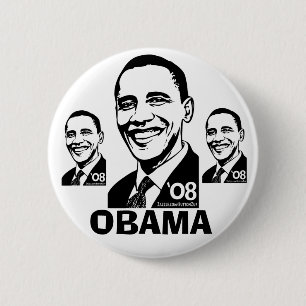 Obama '08 Button