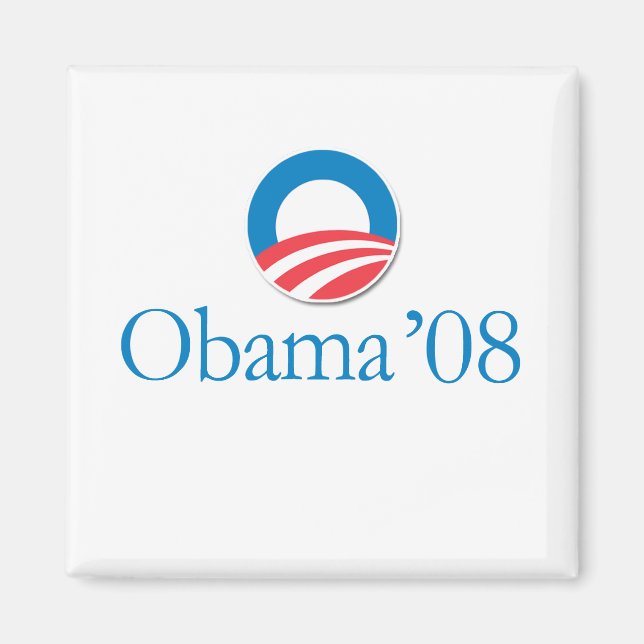 Obama '08 magnet (Front)