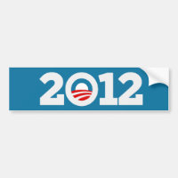 Obama 12 Bumper Sticker