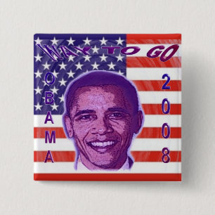 OBAMA 2008 Button