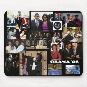OBAMA 2008 - Customised Mouse Pad