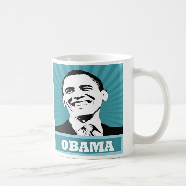 Obama 2009 coffee mug (Right)