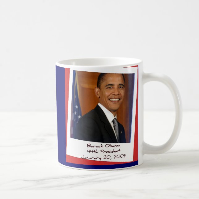 Obama 2009 Inaguration Souvenir Mug (Right)