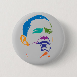 Obama 2012 6 cm round badge
