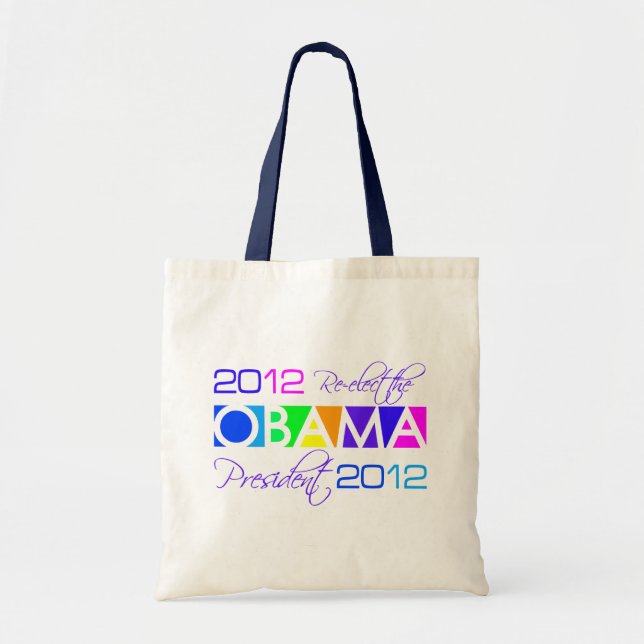 OBAMA 2012 bag - choose style & colour (Front)