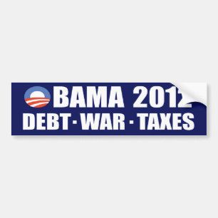 Obama 2012 bumper sticker