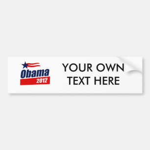 Obama 2012 bumper sticker