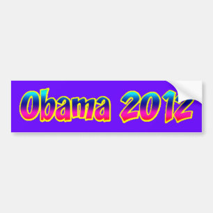 Obama 2012 bumper sticker