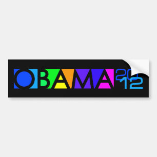 OBAMA 2012 bumpersticker Bumper Sticker
