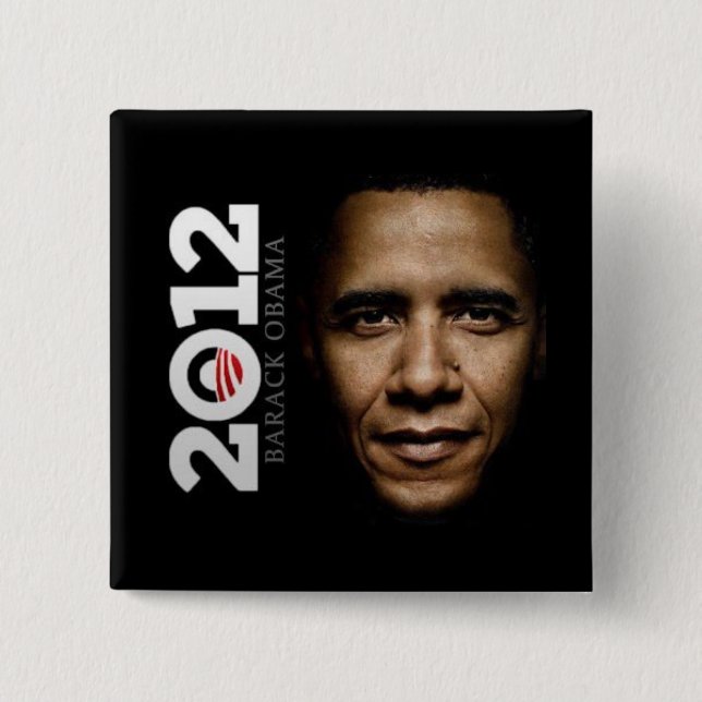 Obama 2012 Button (Front)