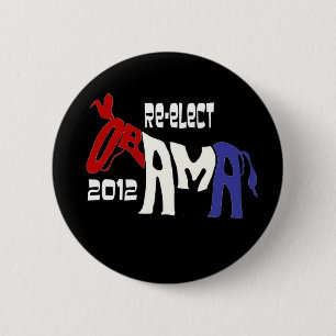 Obama 2012 button