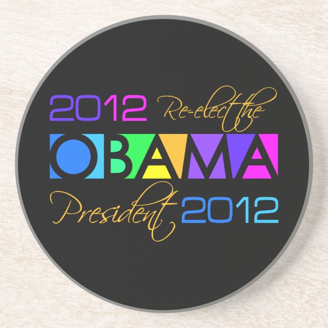 OBAMA 2012 coaster (Front)