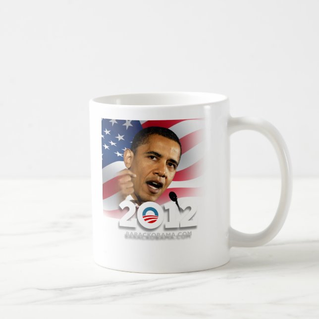 Obama 2012 coffee mug (Right)