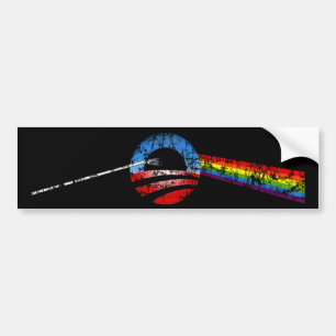 Obama 2012 Dark Side of Politics Bumper Sticker