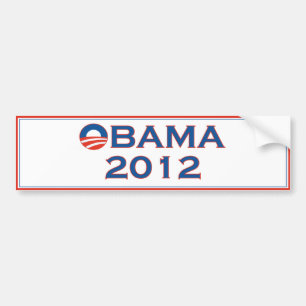 Obama 2012 Election Bumper Sticker