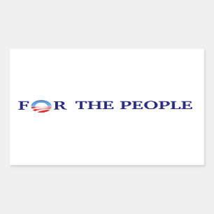 Obama 2012 For the People Sticker