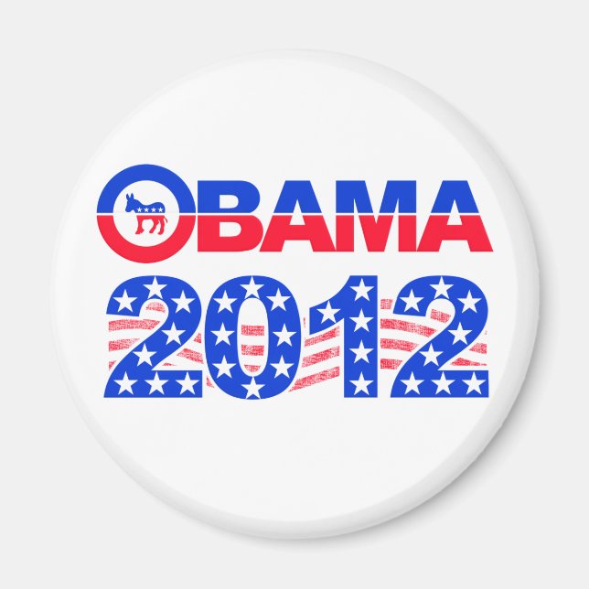 OBAMA 2012 magnet (Front)