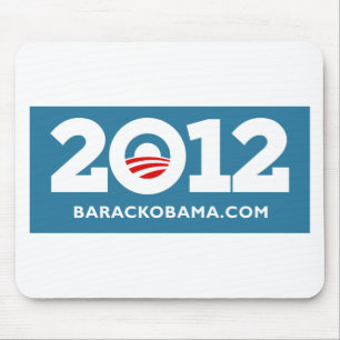 Obama 2012 mouse pad