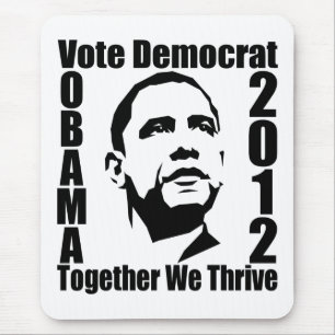 OBAMA 2012 mousepad