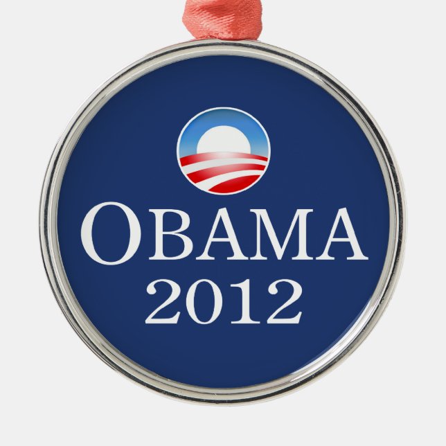 Obama 2012 Premium Ornament (Front)