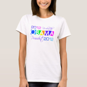 OBAMA 2012 shirt - choose style & colour