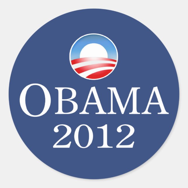 Obama 2012 Sticker (Front)