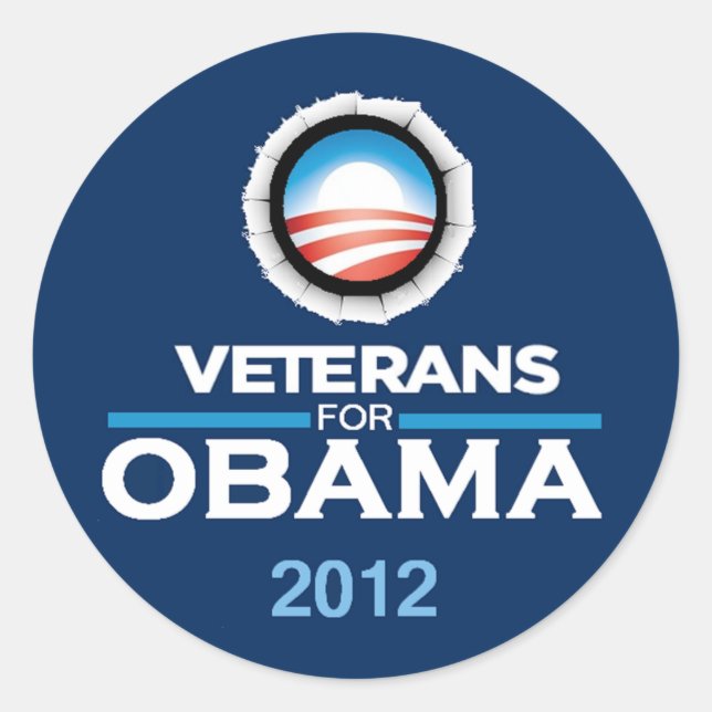 Obama 2012 Sticker (Front)