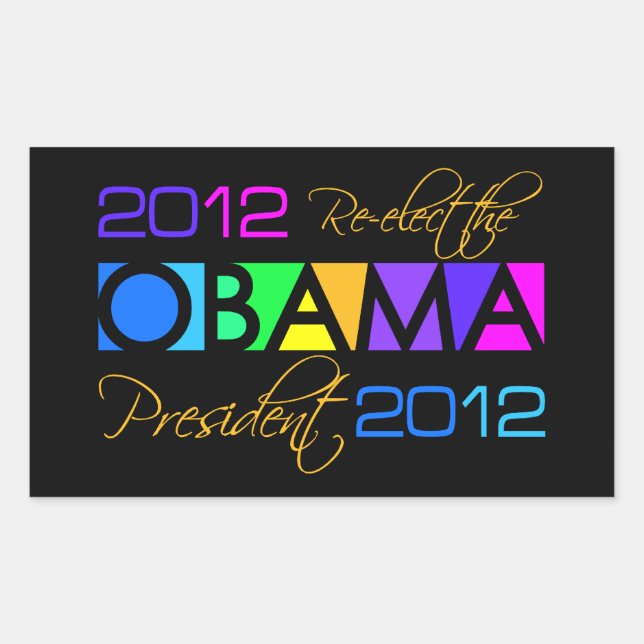 OBAMA 2012 stickers (Front)