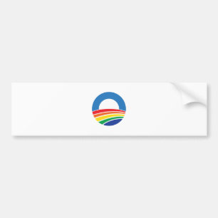 Obama 2012 Support for Gay Marriage Bumper Sticker
