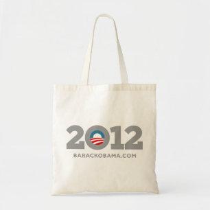 Obama 2012 tote bag