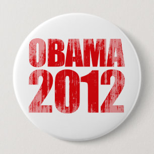 OBAMA 2012 - Vintage.png 10 Cm Round Badge