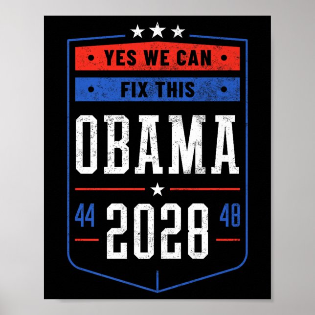 Obama 2028 44 48 Premium  Poster (Front)