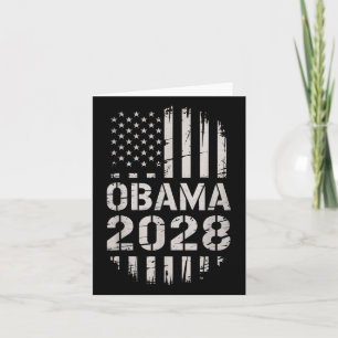 Obama 2028 America President Graphic Apparel Mens  Card