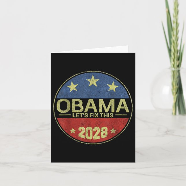 Obama 2028  card (Front)
