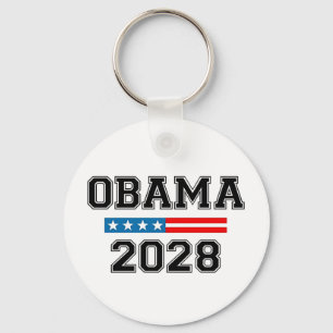Obama 2028 Democracy Election USA  Key Ring