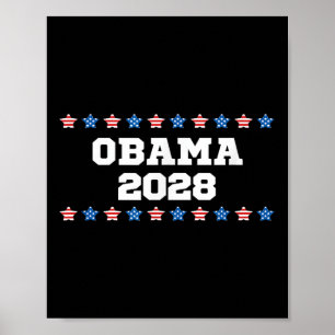 Obama 2028 Michelle Obama For President Us Electio Poster