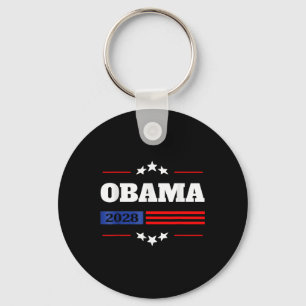Obama 2028 President American Flag Pro Obama Vinta Key Ring