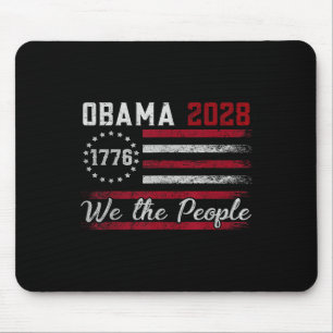 Obama 2028 Shirt Obama For President Mouse Pad