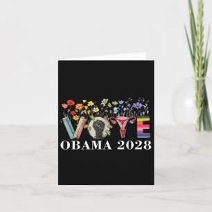 Obama 2028 Shirt Vote Obama For President 2028 Hum Card