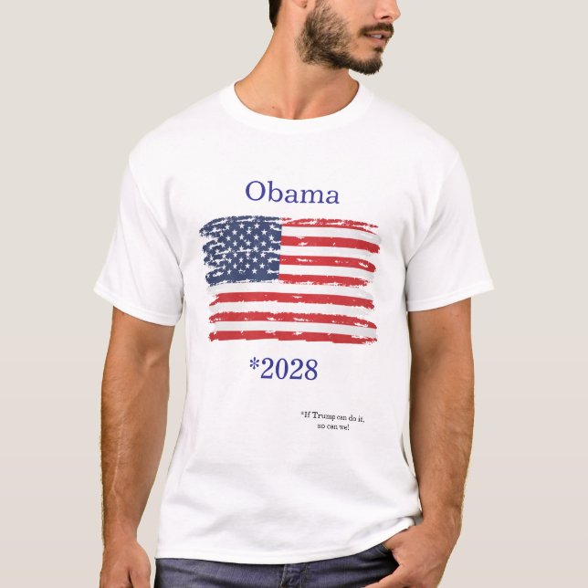 Obama 2028 T-Shirt (Front)