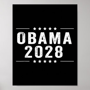 Obama 2028 Tee  Poster