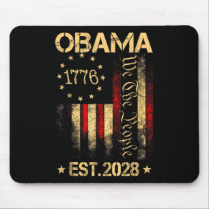 Obama 2028 Vote Obama For President 2028 Election Mouse Pad