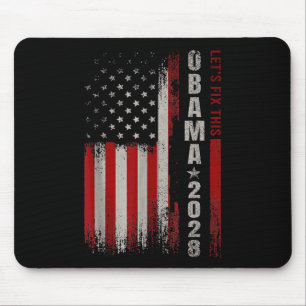 Obama 2028 Vote Obama For President 2028 Election Mouse Pad