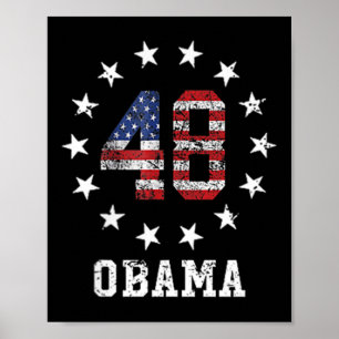 Obama 2028 Vote Obama For President 2028 Election Poster