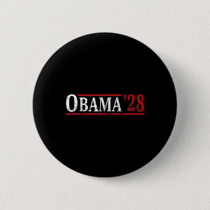 Obama 2028 Vote Obama For President 2028 Vintage  6 Cm Round Badge