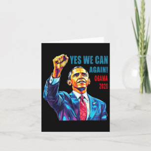 Obama 2028 Yes We Can Again Obama 48th President O Card