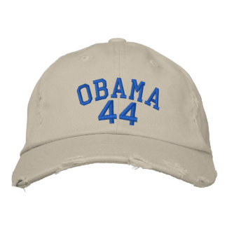 OBAMA 44 EMBROIDERED HAT